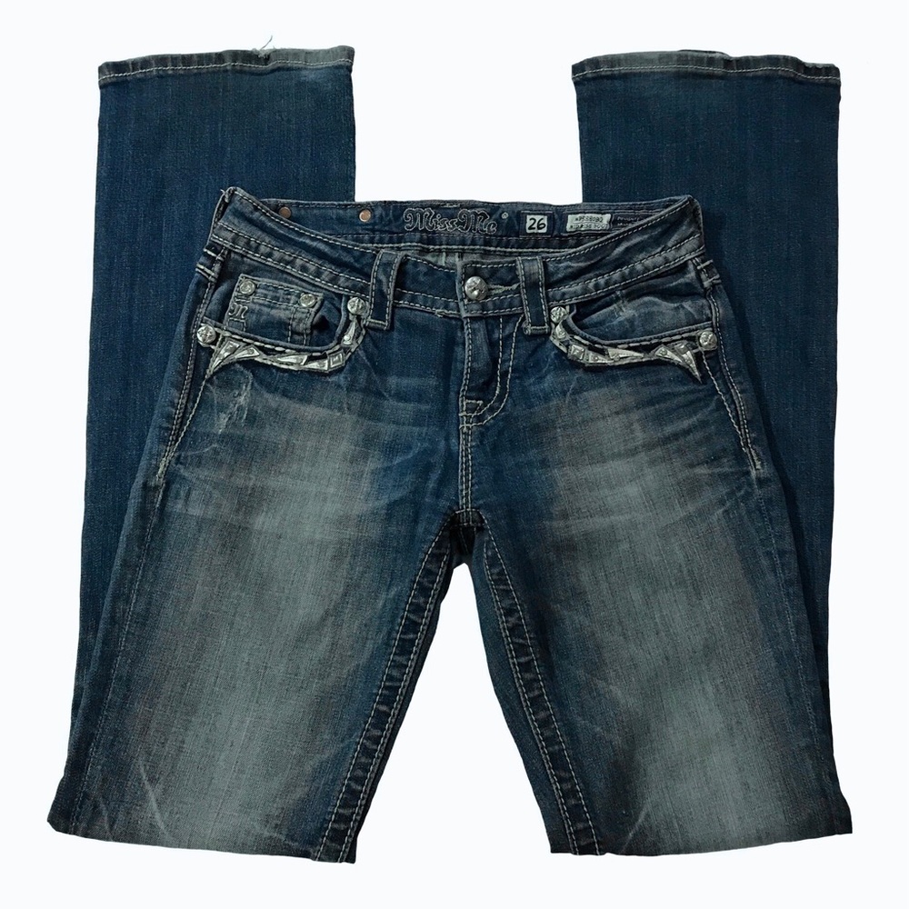 EUC Miss Me Boot Cut Stretch Jeans